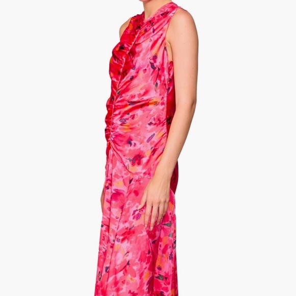 NWT floral handkerchief dress - Picture 3 of 15